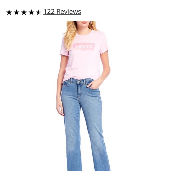 Levi’s classic bootcut embroidered 14S W32 L30 NWT - Picture 2 of 5